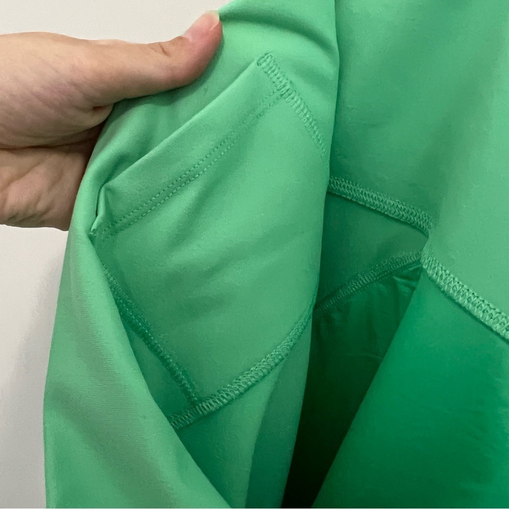NWT Fabletics Power Hold High Waist Capri Leggings  Mint Green - Picture 8 of 11